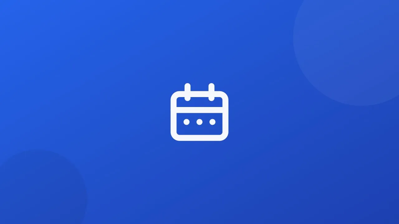 Calendário — agenda de eventos em Sorocaba